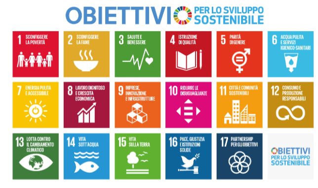 i 17 obiettivi per lo sviluppo sostenibile